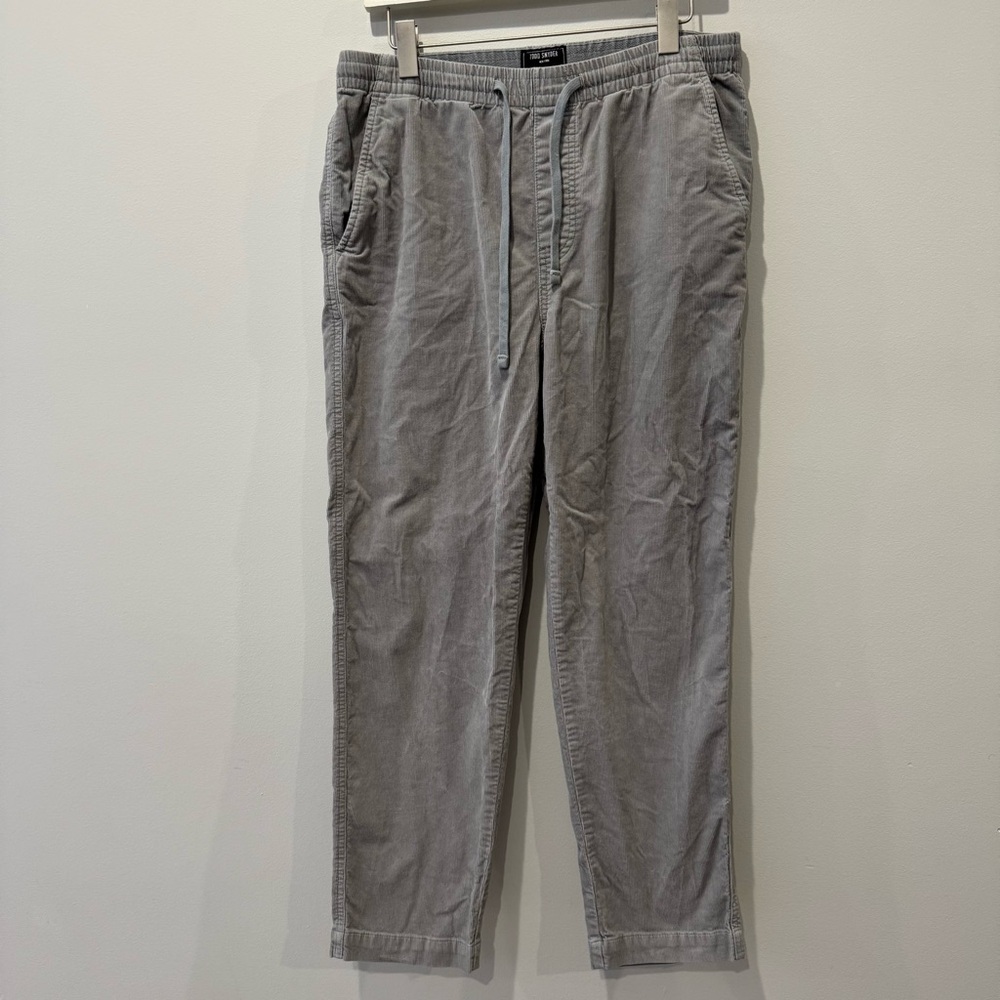 Todd‎ Snyder Size Medium Off Duty Pull On Corduroy Pants Grey